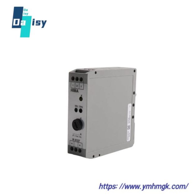 HIMA H4137: Industrial Control Relay Switch, 24V DC, Relay Module